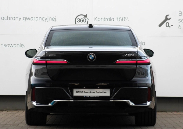 BMW Seria 7 cena 489900 przebieg: 28150, rok produkcji 2022 z Błażowa małe 497